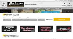 Desktop Screenshot of macintyrechevrolet.com